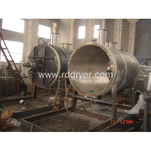 Ginger vacuum rake drying machine